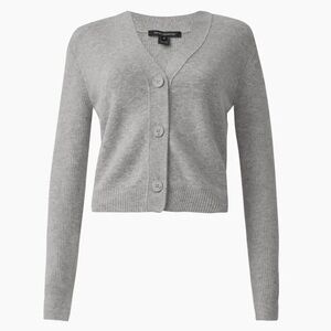 French Connection Vhari Lounge Cardigan – Light Gray – Size Small – NWT